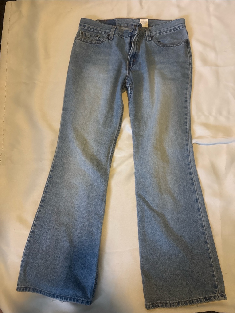 Levi's Light Blue Flared Jeans